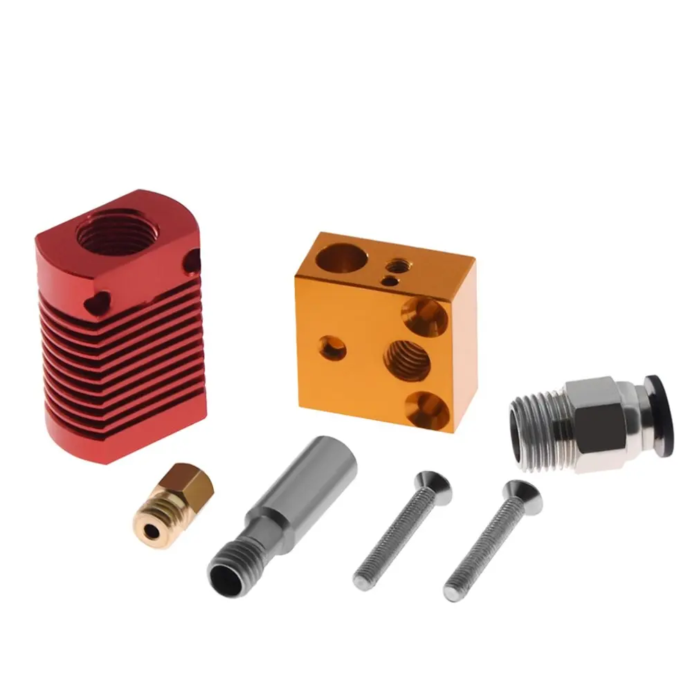 3D Full Metal J-head CR10 Hotend Extruder Kit Hot End Kit for Ender-3 Extruder 40W 3D Printer Parts
3D Full Metal J-head CR10 Hotend Extruder Kit Hot End Kit for Ender-3 Extruder 40W 3D Printer Parts