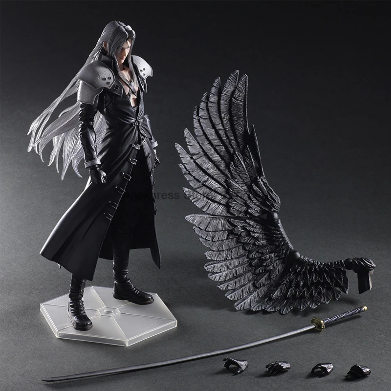 Play Arts Kai Final Fantasy VII 7 Sephiroth Action Figure Squall Leonhart Gunblade Figure PVC Model Toy Collections
Play Arts Kai Final Fantasy VII 7 Sephiroth Action Figure Squall Leonhart Gunblade Figure PVC Model Toy Collections