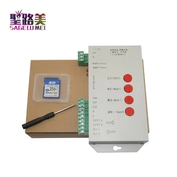 high quality T1000S SD Card WS2801 WS2811 WS2812B LPD6803 LED 2048 Pixels Controller DC5~24V T-1000S RGB Controller
high quality T1000S SD Card WS2801 WS2811 WS2812B LPD6803 LED 2048 Pixels Controller DC5~24V T-1000S RGB Controller