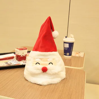 Funny moving plush Santa Hat children favorite knick-knack christmas gifts transformation plush hat for kids
Funny moving plush Santa Hat children favorite knick-knack christmas gifts transformation plush hat for kids
