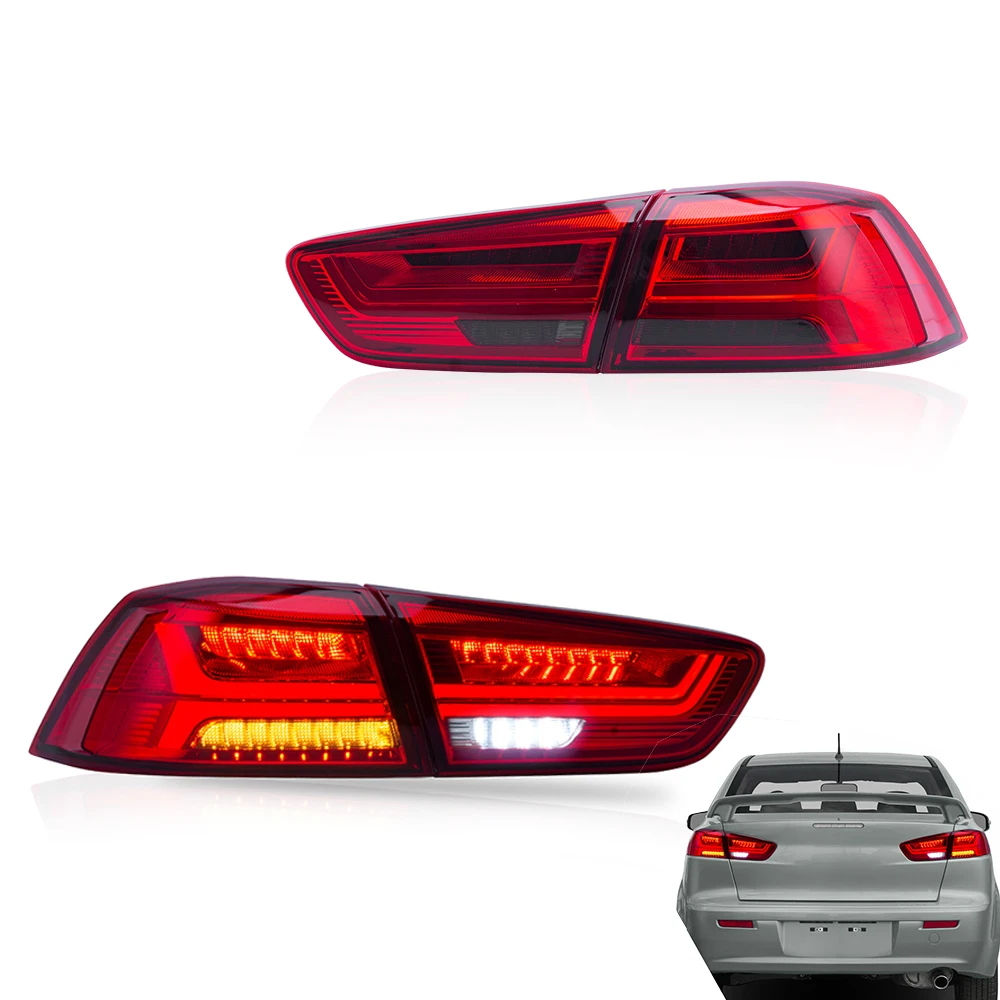 Taillights Assembly for Mitsubishi Lancer EVO X 2008-2017 Red with Sequential Turn Signal Full LED Car Accessories
Taillights Assembly for Mitsubishi Lancer EVO X 2008-2017 Red with Sequential Turn Signal Full LED Car Accessories