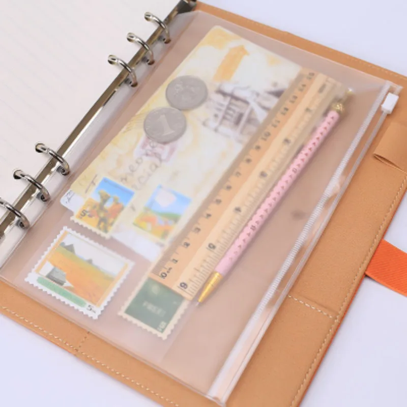 1PCS/LOT A5/A6/A7 Storage Bag School Office Supply Transparent Loose sheet Notebook zipper Self-sealing File Holder
1PCS/LOT A5/A6/A7 Storage Bag School Office Supply Transparent Loose sheet Notebook zipper Self-sealing File Holder