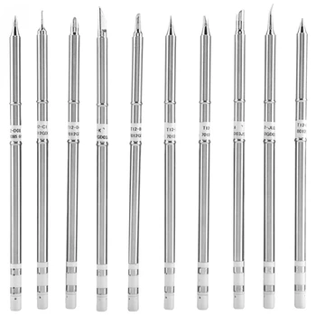 T12 Series Soldering Iron Tips For Fx-951 T12 Soldering Rework Station Solder Tips
T12 Series Soldering Iron Tips For Fx-951 T12 Soldering Rework Station Solder Tips