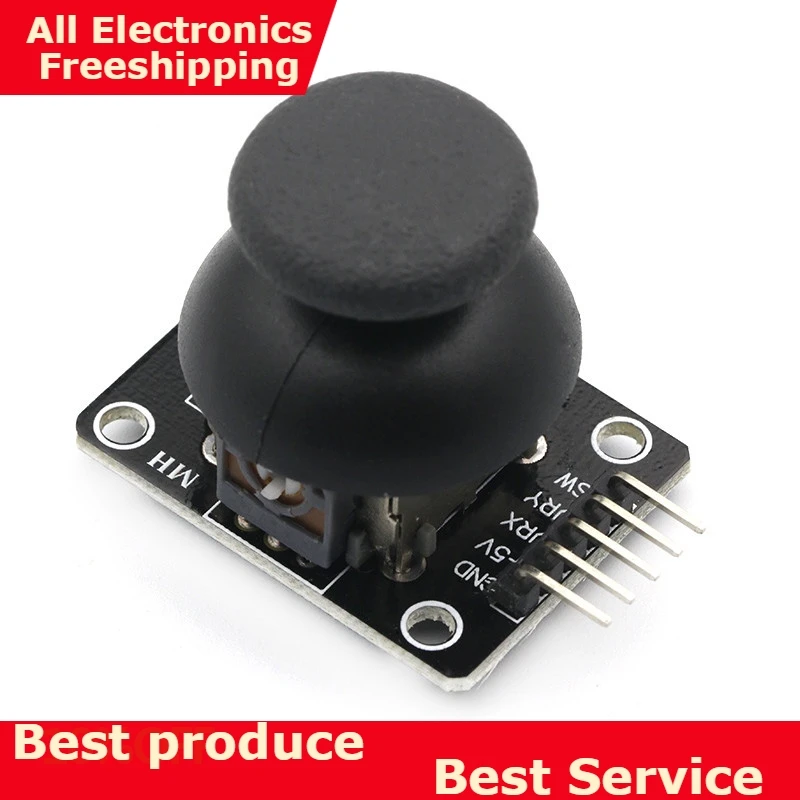 Higher Quality KY-023 Dual-axis XY Joystick Module PS2 Joystick Control Lever Sensor for arduino DIY KIT
Higher Quality KY-023 Dual-axis XY Joystick Module PS2 Joystick Control Lever Sensor for arduino DIY KIT