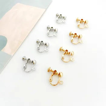 Maintains Color Electroplated Pierceless Bowl Head Painless Ear Clip DIY Handmade All-match Earrings Ear Stud Basic Material
Maintains Color Electroplated Pierceless Bowl Head Painless Ear Clip DIY Handmade All-match Earrings Ear Stud Basic Material