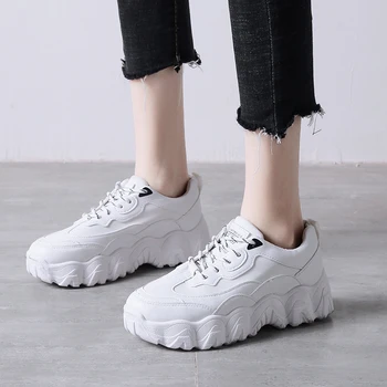 Women's Shoes Fashion Sneakers Ladies Lace-up Breathable Wear-resistant Casual Platform Shoes Shallow Student Girls Shoes U27-37
Women's Shoes Fashion Sneakers Ladies Lace-up Breathable Wear-resistant Casual Platform Shoes Shallow Student Girls Shoes U27-37