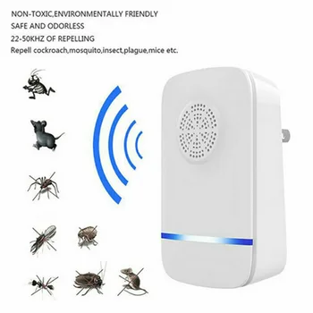 

Pest Reject Ultrasound Mouse Cockroach Insect Rats Bug Mosquito Repeller Device Mosquito Repellent Mouse Rejection Insect