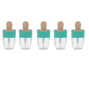 5 Pieces 8ml Creative Popsicle Shape Empty Lip Gloss Tube Lipstick Bottles Cosmetic Containers Makeup Accessories
5 Pieces 8ml Creative Popsicle Shape Empty Lip Gloss Tube Lipstick Bottles Cosmetic Containers Makeup Accessories