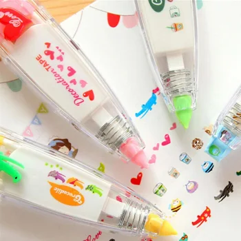 1Pcs Kawaii Animals Press Type Decorative Correction Tape Diary Stationery School Supply
1Pcs Kawaii Animals Press Type Decorative Correction Tape Diary Stationery School Supply