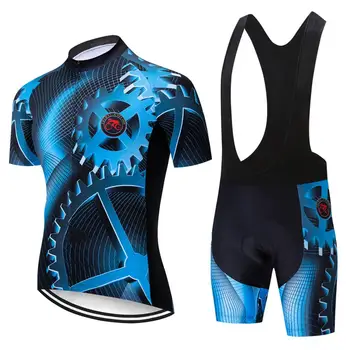 2020 TELEYI: summer men riding a bicycle Jersey set with short sleeves breathing pants on straps cycling clothing gel lining
2020 TELEYI: summer men riding a bicycle Jersey set with short sleeves breathing pants on straps cycling clothing gel lining