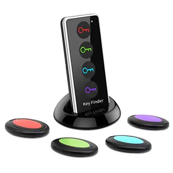 4 in 1 Advanced Wireless Key Finder Remote Key Locator Phone Wallets Anti-Lost with Torch function 4 receivers and 1 dock
4 in 1 Advanced Wireless Key Finder Remote Key Locator Phone Wallets Anti-Lost with Torch function 4 receivers and 1 dock