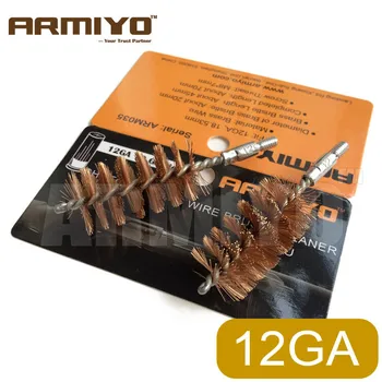 Armiyo 12GA 18.5mm Shot Gun Bore Brush Cleaner Tactical Hunting Shooting One-piece Barrel Cleaning Kit Screw Thread 8-32
Armiyo 12GA 18.5mm Shot Gun Bore Brush Cleaner Tactical Hunting Shooting One-piece Barrel Cleaning Kit Screw Thread 8-32