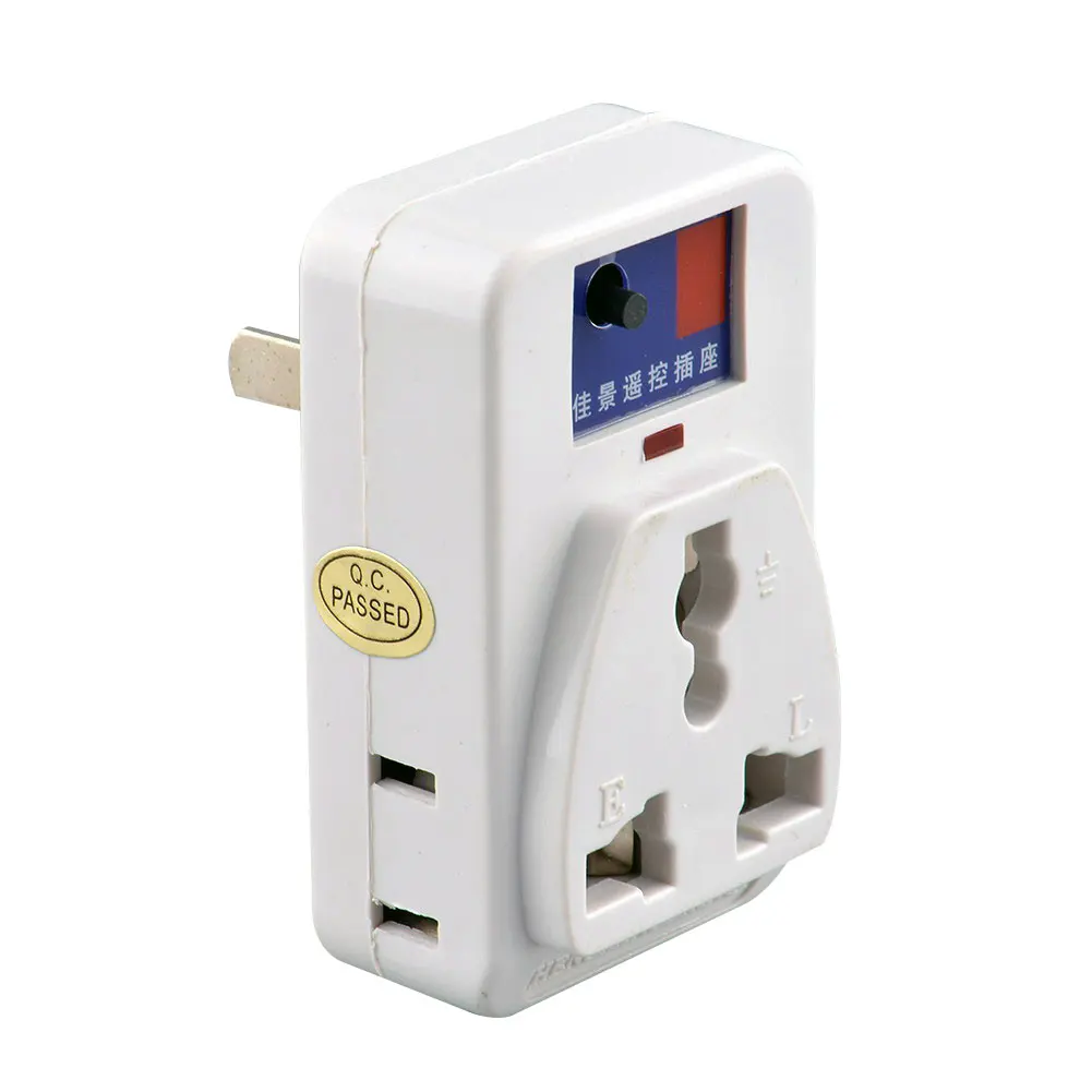 1pcs Energy Saving Smart Socket Plug Wireless Remote Socket Power 500w Adapter Power Switch Outlet IR Control New Controller AC
1pcs Energy Saving Smart Socket Plug Wireless Remote Socket Power 500w Adapter Power Switch Outlet IR Control New Controller AC