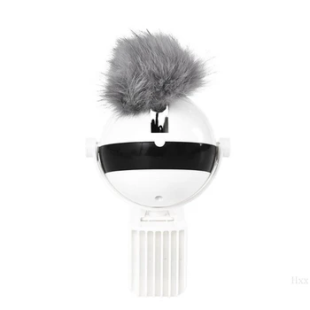 Pet products Interactive Cat Toy Electric Flutter Rotating Funny Cat Teaser Lifting Fuzzy Ball
Pet products Interactive Cat Toy Electric Flutter Rotating Funny Cat Teaser Lifting Fuzzy Ball