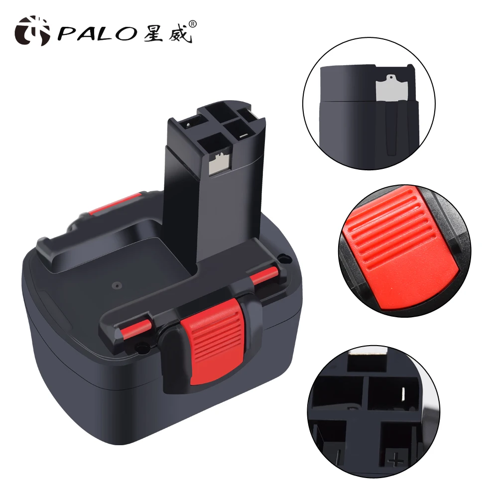 For Bosch BAT038 BAT140 14.4V 2000mAh Rechargeable Battery Pack Power Tool Battery Cordless Drill Replacement for 3660CK Ni-CD
For Bosch BAT038 BAT140 14.4V 2000mAh Rechargeable Battery Pack Power Tool Battery Cordless Drill Replacement for 3660CK Ni-CD