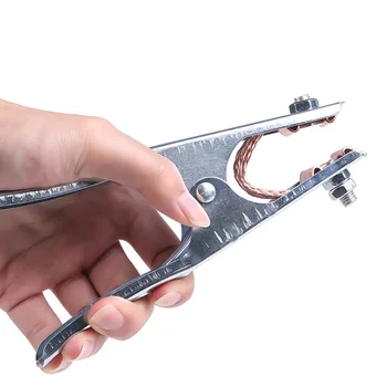 Hot 1pcs 300Amp Welding Ground Clamp Welding Electrode Holder Earth Ground Cable Clip for Welding Clamps Welder Tools 
Hot 1pcs 300Amp Welding Ground Clamp Welding Electrode Holder Earth Ground Cable Clip for Welding Clamps Welder Tools