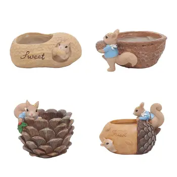 OOTDTY Cute Peanut Walnut Pine Cone Acorn Succulent Plant Planter Flowerpot Vase Bonsai
OOTDTY Cute Peanut Walnut Pine Cone Acorn Succulent Plant Planter Flowerpot Vase Bonsai