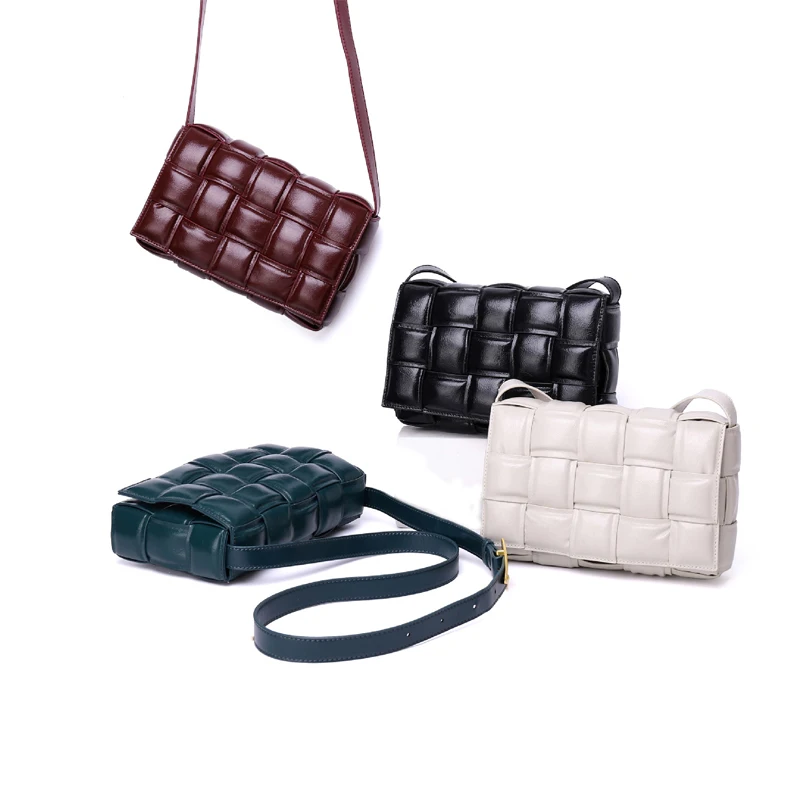 Padded Cassette Stitching Square Bread Bag Designer Luxury Handbag Small Plaid Leather Pillow Vintage Retro Lady Messenger Bag
Padded Cassette Stitching Square Bread Bag Designer Luxury Handbag Small Plaid Leather Pillow Vintage Retro Lady Messenger Bag