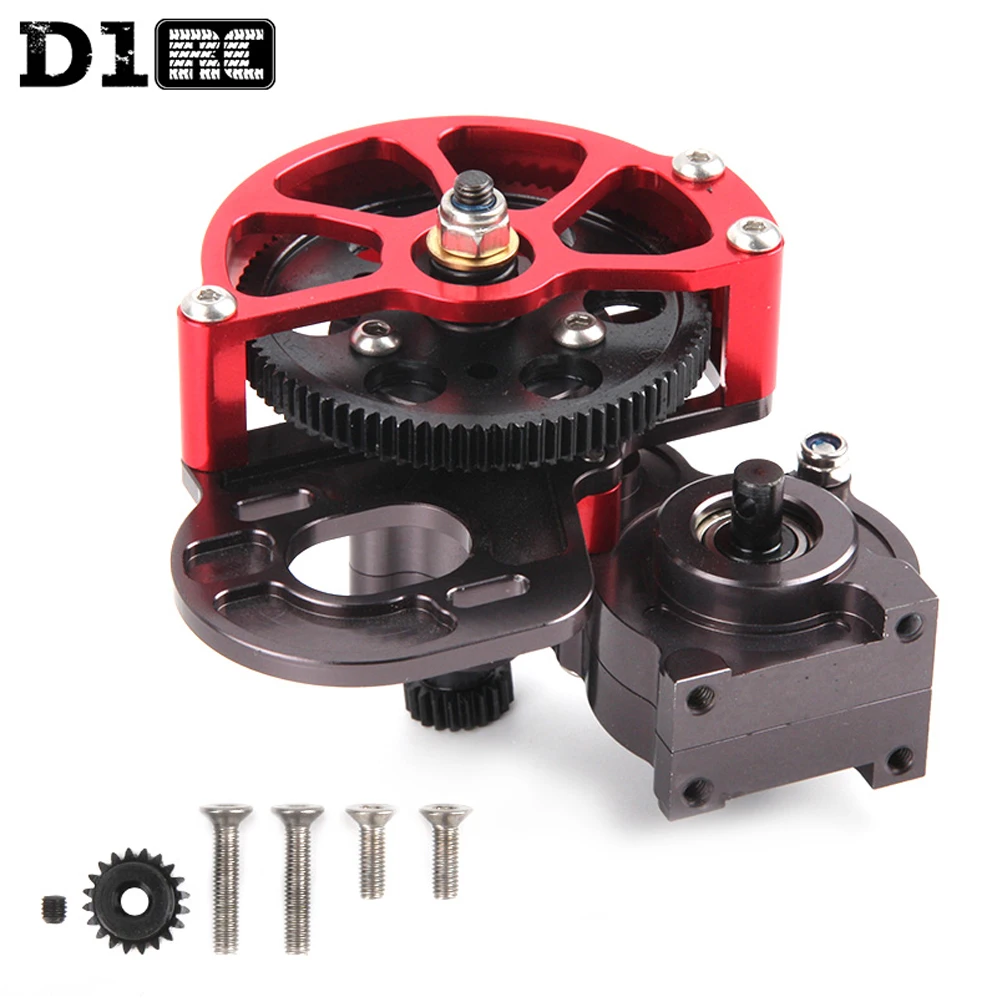D1RC AX10 upgrade Metal SCX10 Gearbox Transmission Box Contain Gear For 1/10 Rc Crawler Car Axial SCX10 CNC Upgrade Parts
D1RC AX10 upgrade Metal SCX10 Gearbox Transmission Box Contain Gear For 1/10 Rc Crawler Car Axial SCX10 CNC Upgrade Parts