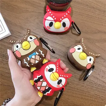 Case for AirPods Cute Cover Silicone Bluetooth Earphone Protective Case for Air Pods 1 2 with Keychain Animal Owl Luxury 3D
Case for AirPods Cute Cover Silicone Bluetooth Earphone Protective Case for Air Pods 1 2 with Keychain Animal Owl Luxury 3D