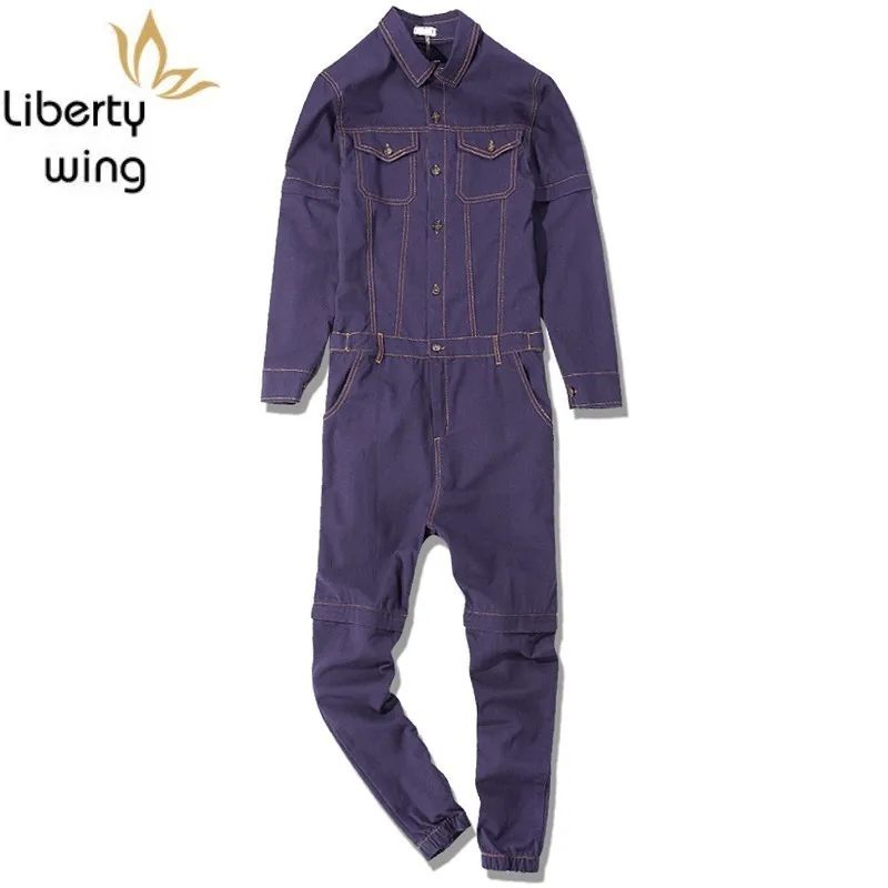 Overalls Denim Workmens Spring New Fashion Casual Long Sleeve Tops Full Length Zipper Loose Fit Cargo Pants Jumpsuits Man
Overalls Denim Workmens Spring New Fashion Casual Long Sleeve Tops Full Length Zipper Loose Fit Cargo Pants Jumpsuits Man