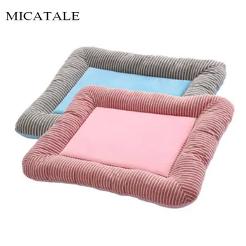 MICATALE Autumn Winter Warm Pet Bed Mat Dogs Cat House Double-sided Usable Pets Kennels Products Striped Dog Mat Sofa Supplies
MICATALE Autumn Winter Warm Pet Bed Mat Dogs Cat House Double-sided Usable Pets Kennels Products Striped Dog Mat Sofa Supplies