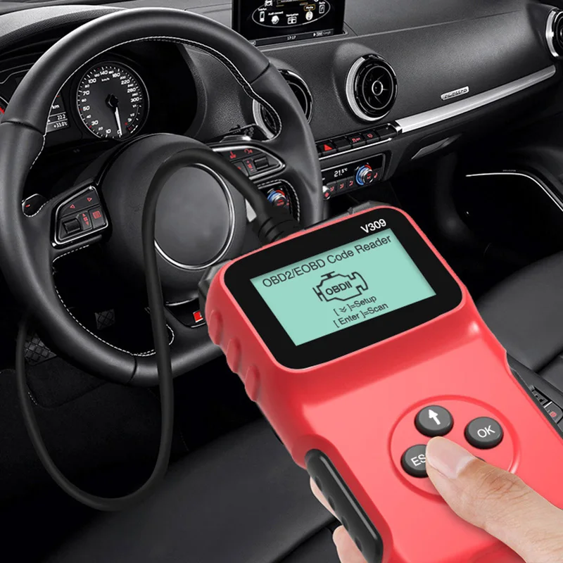 Car Diagnostic V309 OBD2 Code Reader Car Diagnostic Scanner Tool Multilingual Automobile Fault Detector Code Reader ELM327 OBD
Car Diagnostic V309 OBD2 Code Reader Car Diagnostic Scanner Tool Multilingual Automobile Fault Detector Code Reader ELM327 OBD