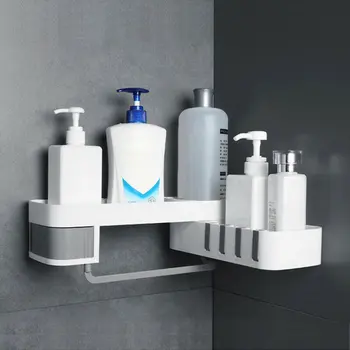 Punch-Free Toilet Storage Finishing Rack Bathroom Seamless Rotating Rack Double-Layer Rotating Rack
Punch-Free Toilet Storage Finishing Rack Bathroom Seamless Rotating Rack Double-Layer Rotating Rack