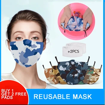 Buy 1 Get 2 Free Pads Reusable masque Masks Camouflage Ear Hook Anti-dust Mask маска mascarilla
Buy 1 Get 2 Free Pads Reusable masque Masks Camouflage Ear Hook Anti-dust Mask маска mascarilla