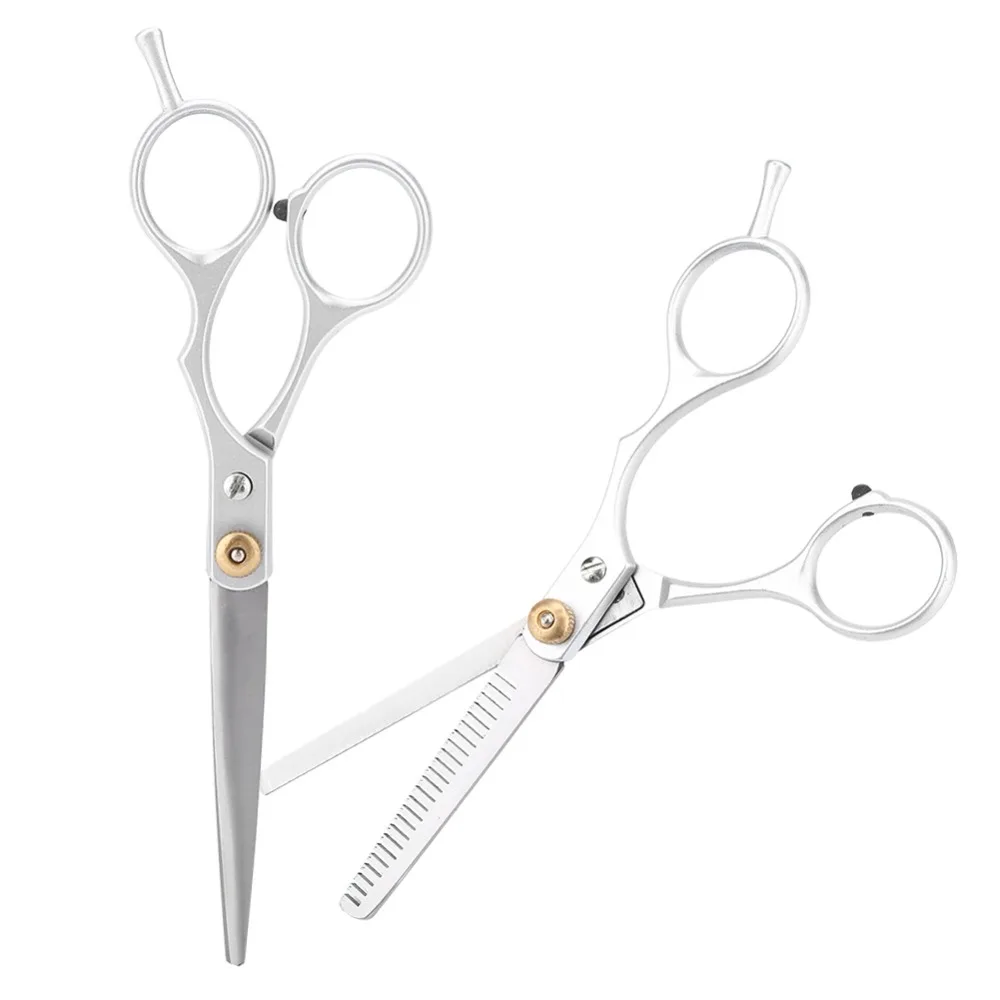 Professional Hair Cutting Scissors Set Salon Barber Thinning Scissor Styling Stainless Steel Hairdressing Shear Scissors Tool
Professional Hair Cutting Scissors Set Salon Barber Thinning Scissor Styling Stainless Steel Hairdressing Shear Scissors Tool