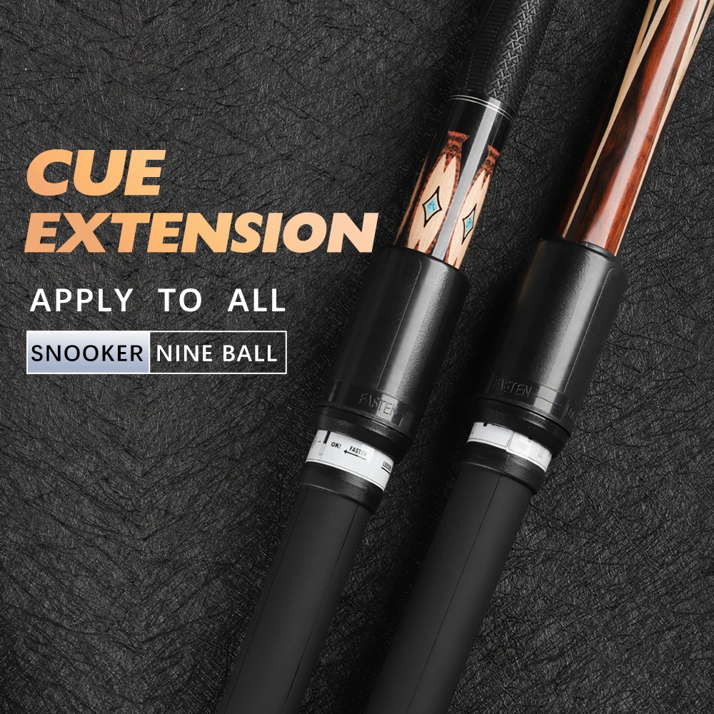 Pool Cue Extension Professional Snooker Extension 30cm Length PVC Material Easy Stable Convenient Extension Billiard Accessories
Pool Cue Extension Professional Snooker Extension 30cm Length PVC Material Easy Stable Convenient Extension Billiard Accessories