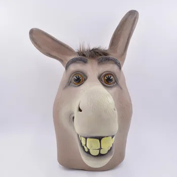Halloween Animal Cosplay Full Face Masker Fuuny Donkey Mask Latex Halloween Party Mask Masquerade Masks For Funny Party Mascaras
Halloween Animal Cosplay Full Face Masker Fuuny Donkey Mask Latex Halloween Party Mask Masquerade Masks For Funny Party Mascaras