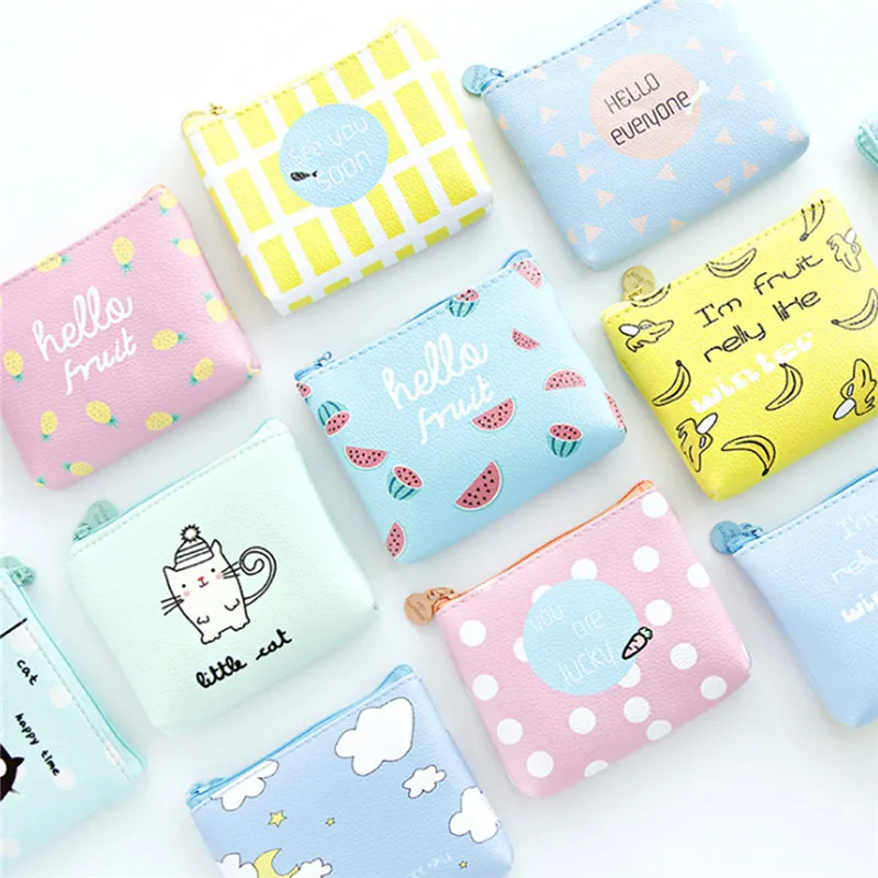 Cute Cartoon Animal Fruit Coin Purses Mini Wallets Card Holder Key Money Bags Purse Pouch for Women Girls Kids
Cute Cartoon Animal Fruit Coin Purses Mini Wallets Card Holder Key Money Bags Purse Pouch for Women Girls Kids