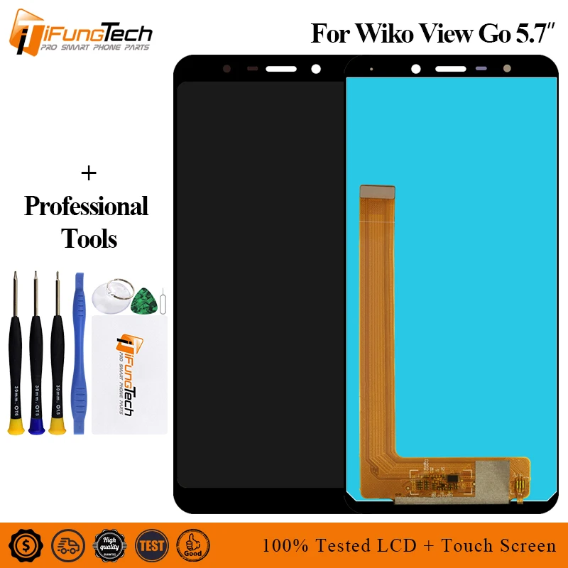 5.7 inch New Full LCD DIsplay + Touch Screen Digitizer Assembly Replacement For Wiko View Go Free Shipping
5.7 inch New Full LCD DIsplay + Touch Screen Digitizer Assembly Replacement For Wiko View Go Free Shipping
