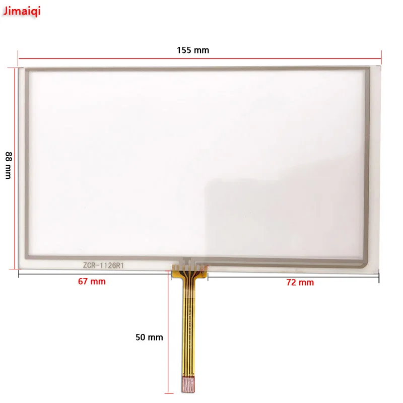 Магнитола 6 2 ''для ZCR-1126R1-4 4 контакта сенсорный экран для gps дигитайзер