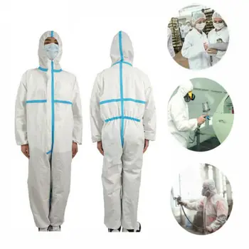NEW 2020 Professional Disposable Protective Overall Suit Splashproof Water-proof Lab Hospital Isolation Clothing
NEW 2020 Professional Disposable Protective Overall Suit Splashproof Water-proof Lab Hospital Isolation Clothing