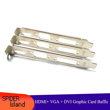 Graphic Card Baffle for HDMI VGA DVI Interface 12CM Full High Proflie Bracket for Computer box PCI bit Video Card bit
Graphic Card Baffle for HDMI VGA DVI Interface 12CM Full High Proflie Bracket for Computer box PCI bit Video Card bit