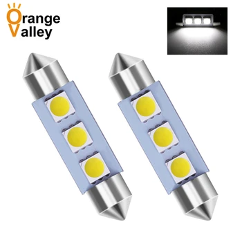200Pcs Festoon 31mm 36mm 39mm 41mm 3 LED 5050 4 SMD C5W Car Auto Interior Dome Reading Map Door Lights Lamp Bulb DC12V
200Pcs Festoon 31mm 36mm 39mm 41mm 3 LED 5050 4 SMD C5W Car Auto Interior Dome Reading Map Door Lights Lamp Bulb DC12V