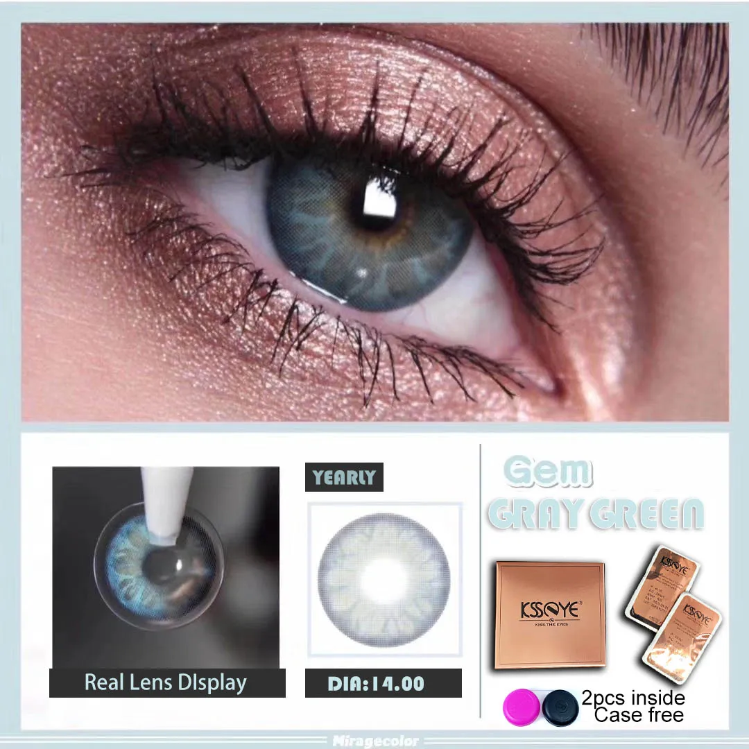 1Pair GEMSTONE Natural Color Contact Lenses 1Pair GEMSTONE Natural Color Contact Lenses