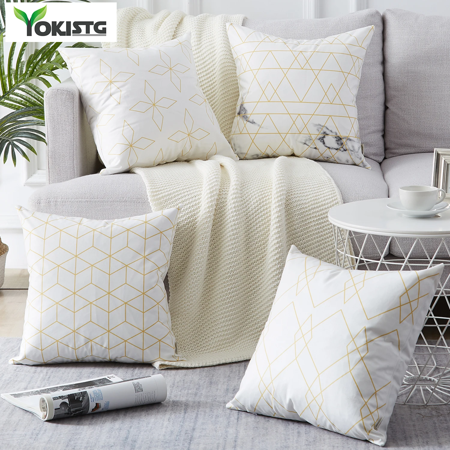 YokiSTG Geometric Printed Cushion Cover Rhombic Throw Pillow Cover Polyester For Sofa Bed Decorative Pillow Simple Style
YokiSTG Geometric Printed Cushion Cover Rhombic Throw Pillow Cover Polyester For Sofa Bed Decorative Pillow Simple Style