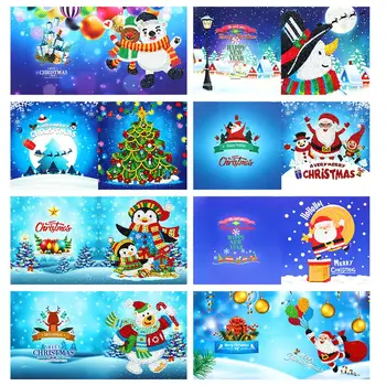 8Pcs 5D DIY Diamond Painting Greeting Card Special Shaped Diamond Embroidery Christmas Cards Postcards Birthday Xmas Gift 
8Pcs 5D DIY Diamond Painting Greeting Card Special Shaped Diamond Embroidery Christmas Cards Postcards Birthday Xmas Gift