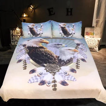 BEST.WENSD Modern Style Home Textiles King Size Comforter Set 5D Eagle Bed Sheets and Pillowcase Quilt Cover Bedding Set Animal
BEST.WENSD Modern Style Home Textiles King Size Comforter Set 5D Eagle Bed Sheets and Pillowcase Quilt Cover Bedding Set Animal