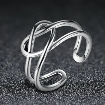 Authentic 925 Sterling Silver Rings Women Romantic Heart Knot Winding Twist Cuff Adjustable Rings for Women Tibetan Silver Ring
Authentic 925 Sterling Silver Rings Women Romantic Heart Knot Winding Twist Cuff Adjustable Rings for Women Tibetan Silver Ring