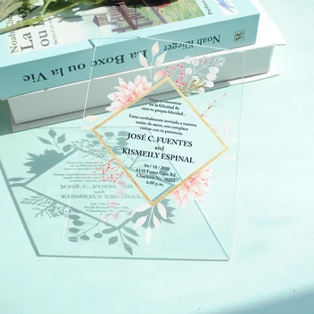 Fancy European Style Custom 10pcs Wedding Invitation Card Romantic Flower Invitations with Cheap Price
Fancy European Style Custom 10pcs Wedding Invitation Card Romantic Flower Invitations with Cheap Price