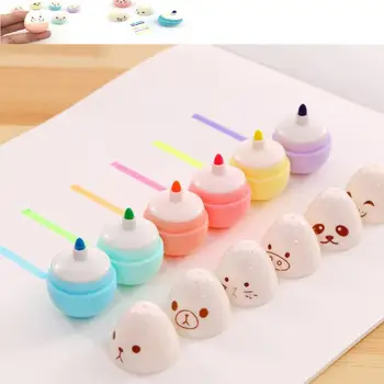 6 Pcs/lot Capsules Highlighter Vitamin Pill Highlight Marker DIY Color Pens Stationery Office School Supplies
6 Pcs/lot Capsules Highlighter Vitamin Pill Highlight Marker DIY Color Pens Stationery Office School Supplies