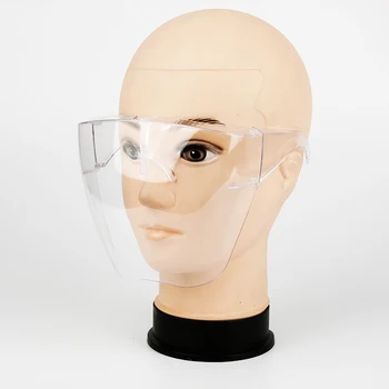 Unisex Transparent Face Shield Men's And Women's Glasses Holder Goggles Safety Anti-spray Mask Dust-proof Full Face Cover Guard
Unisex Transparent Face Shield Men's And Women's Glasses Holder Goggles Safety Anti-spray Mask Dust-proof Full Face Cover Guard