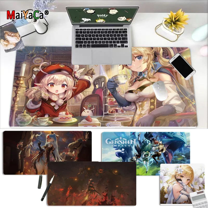 MaiYaCa New Design Genshin Impact Gaming Player desk laptop Rubber Mouse Mat Free Shipping Large Mouse Pad Keyboards Mat
MaiYaCa New Design Genshin Impact Gaming Player desk laptop Rubber Mouse Mat Free Shipping Large Mouse Pad Keyboards Mat