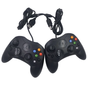 Classic Wired Joypad Controller For Microsoft Original Xbox Controller For XBOX Gamepad Retro Joystick Controller Black
Classic Wired Joypad Controller For Microsoft Original Xbox Controller For XBOX Gamepad Retro Joystick Controller Black
