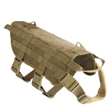 Tactical Dog Hunting Harness Vest Molle System Water Resistant Vest Harness Service Comfortable Dog Training Harness with Handle
Tactical Dog Hunting Harness Vest Molle System Water Resistant Vest Harness Service Comfortable Dog Training Harness with Handle