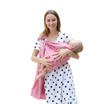 80% Line Fabric Breathable Baby Ring Sling Carrier Soft Baby Wrap For Newborns Best Shower Gift For Girls & Boys
80% Line Fabric Breathable Baby Ring Sling Carrier Soft Baby Wrap For Newborns Best Shower Gift For Girls & Boys